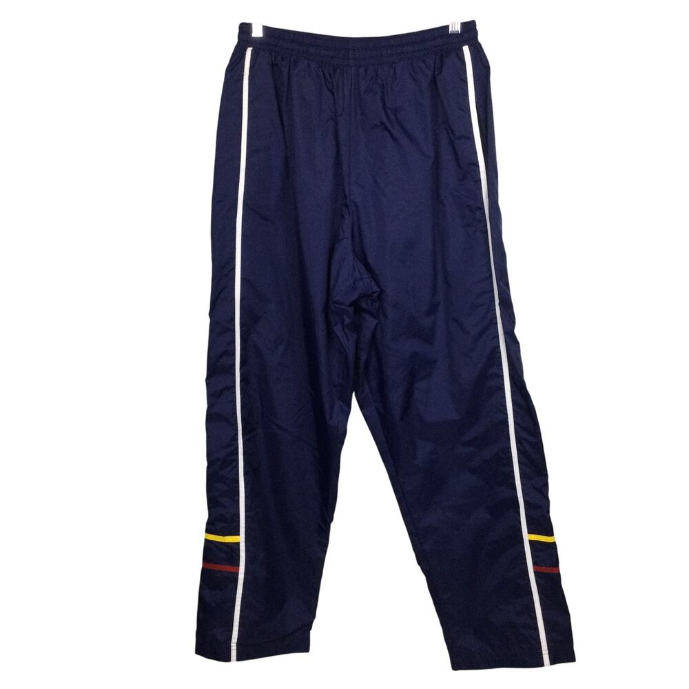 CS Signature VTG 90's Activewear Lined Nylon Navy Track Suit Pant Women's XL